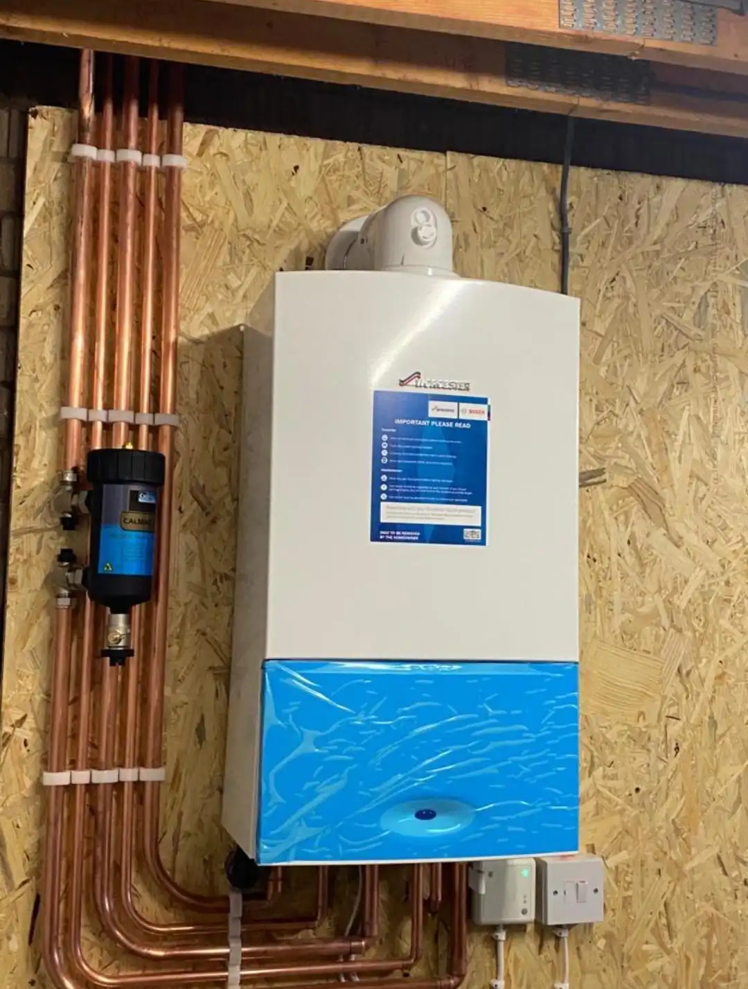 Recent Lytham Heating Ltd project